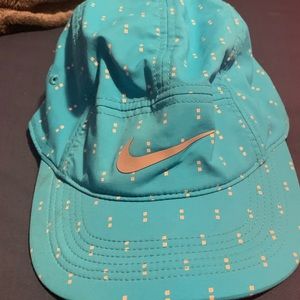 Nike light blue hat